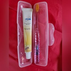 Atomy Propolis Travel Set Toothpaste, Toothbrush, Interdent Pick Made In Korea